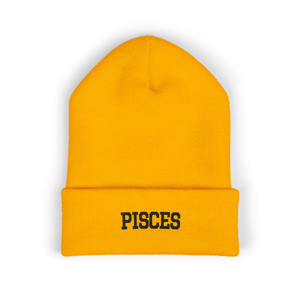 THE ZODIAC BEANIE — PISCES — BLACK