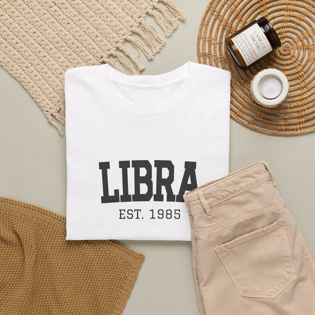 The Zodiac Tee: Libra, Est. Your Year