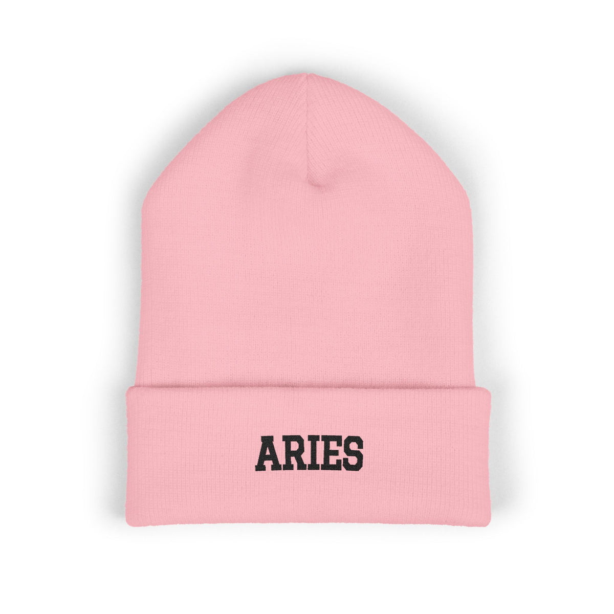 THE ZODIAC BEANIE — ARIES — BLACK