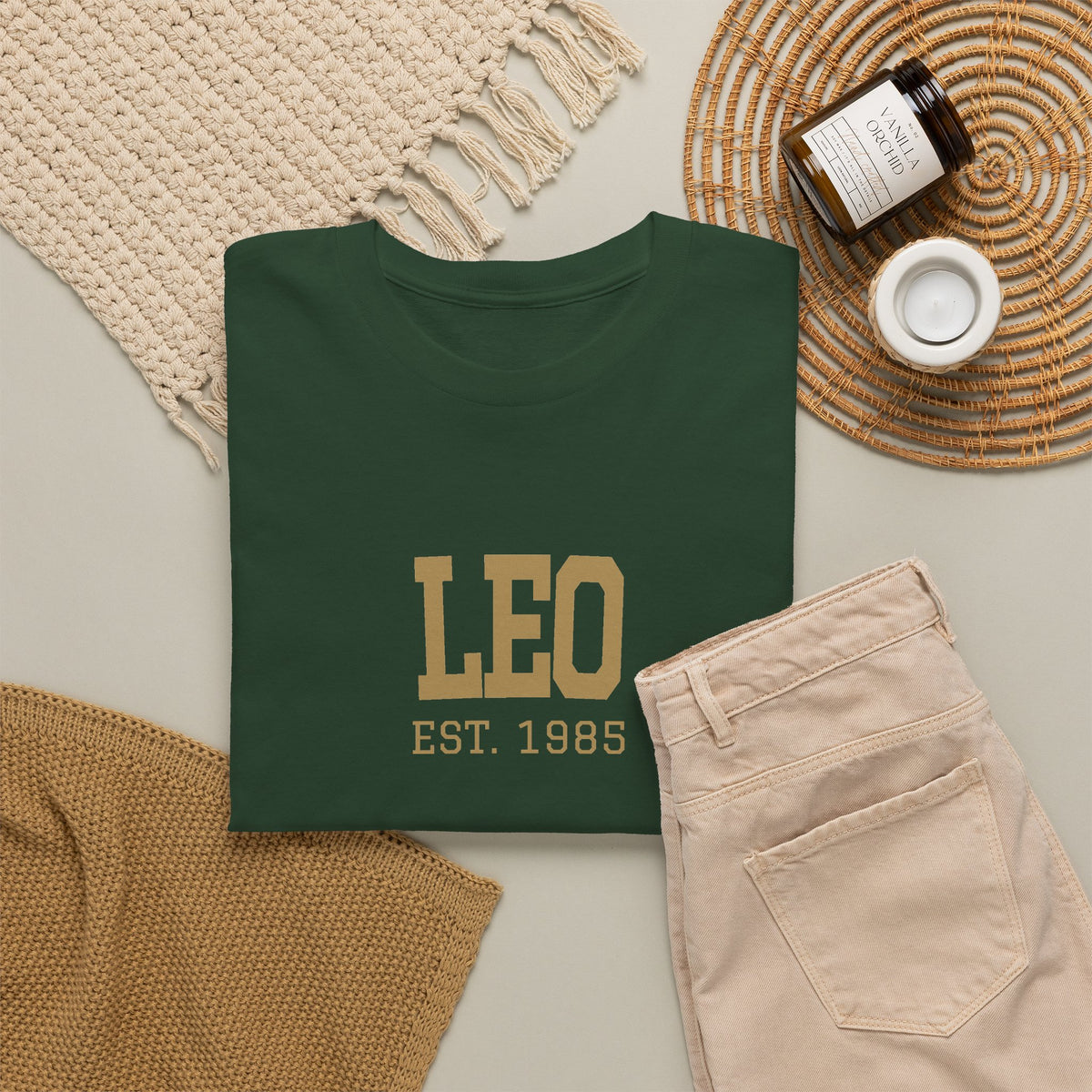 The Zodiac Tee: Leo, Est. Your Year
