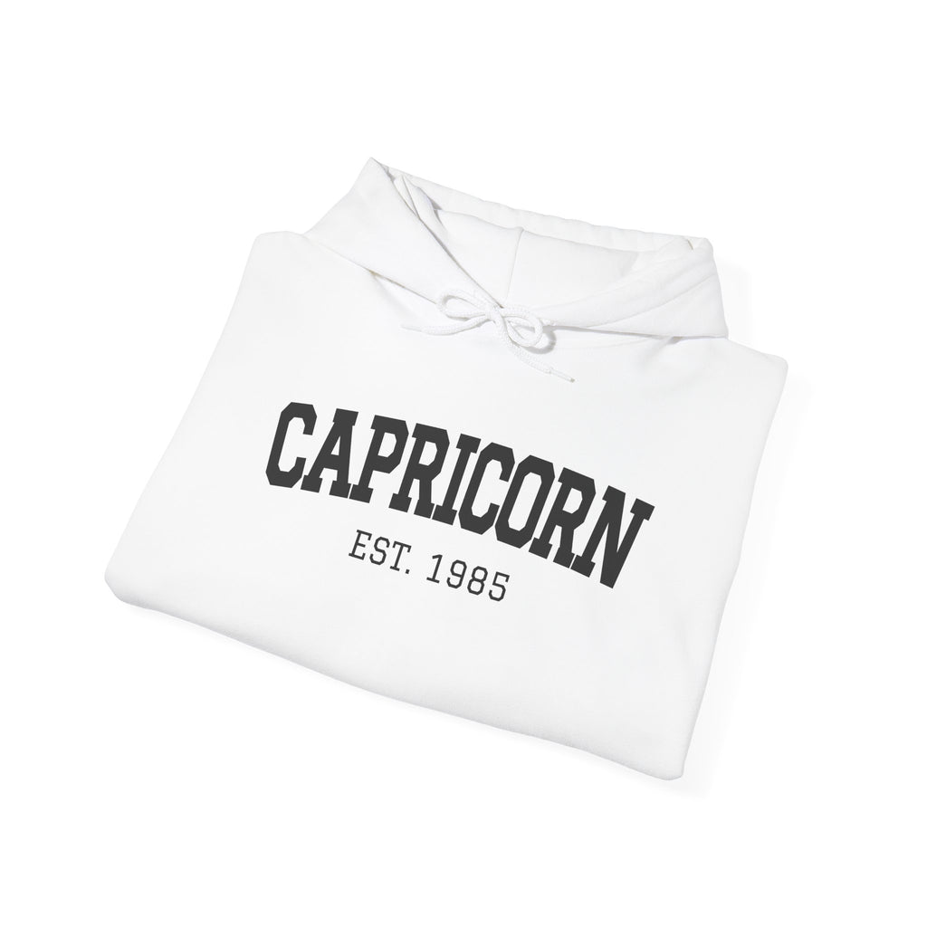 The Zodiac Hoodie: Capricorn, Est. Your Year