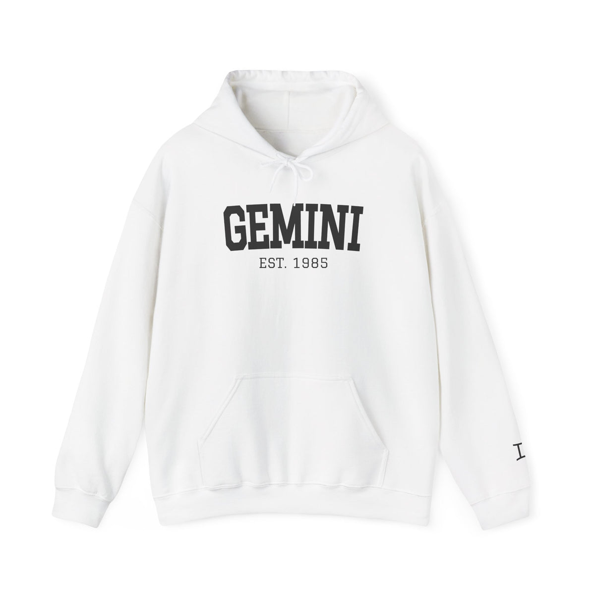 The Zodiac Hoodie: Gemini, Est. Your Year