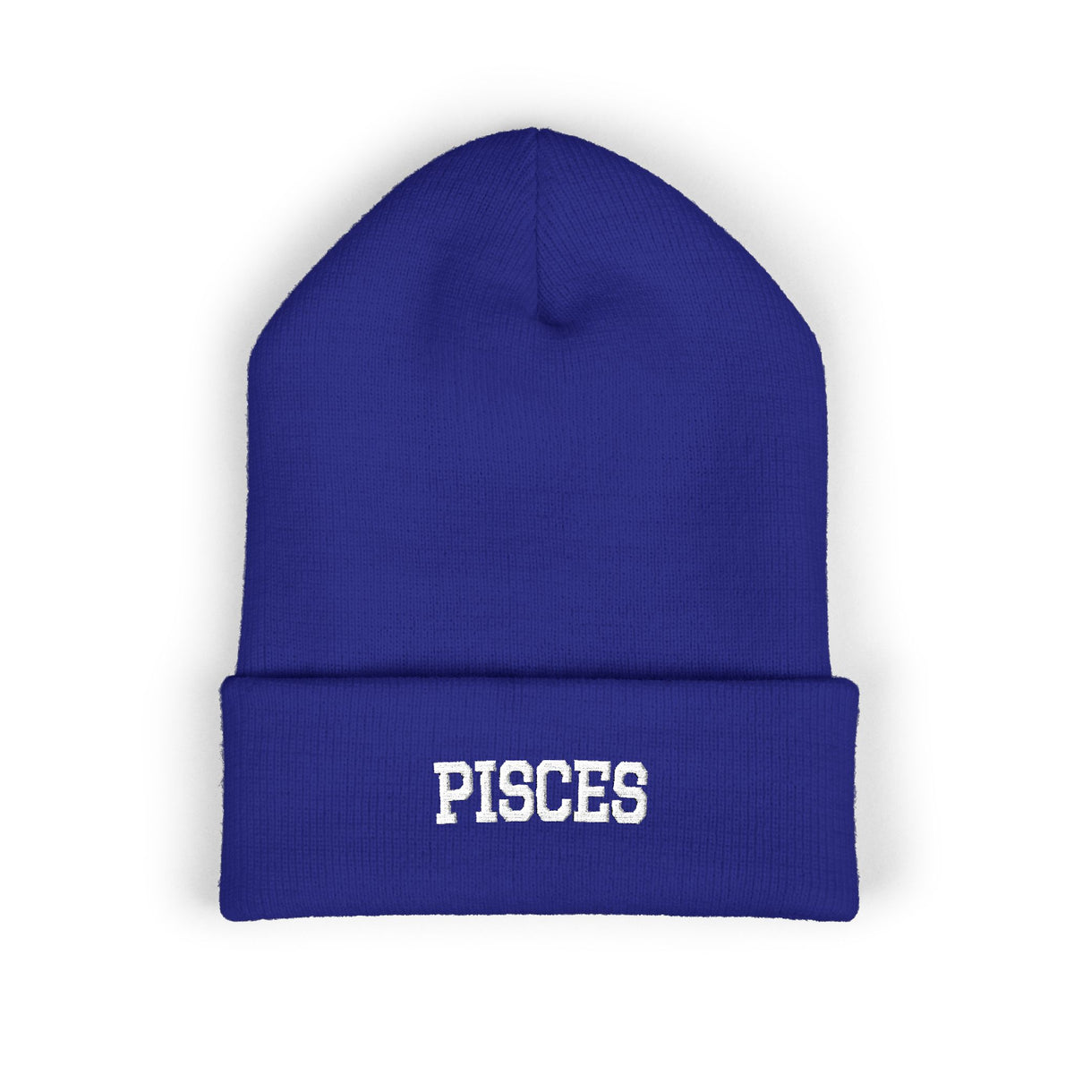 THE ZODIAC BEANIE — PISCES — WHITE