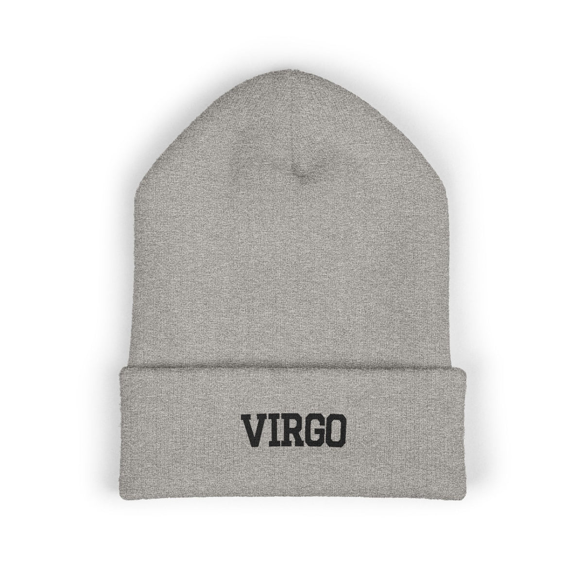 THE ZODIAC BEANIE — VIRGO — BLACK