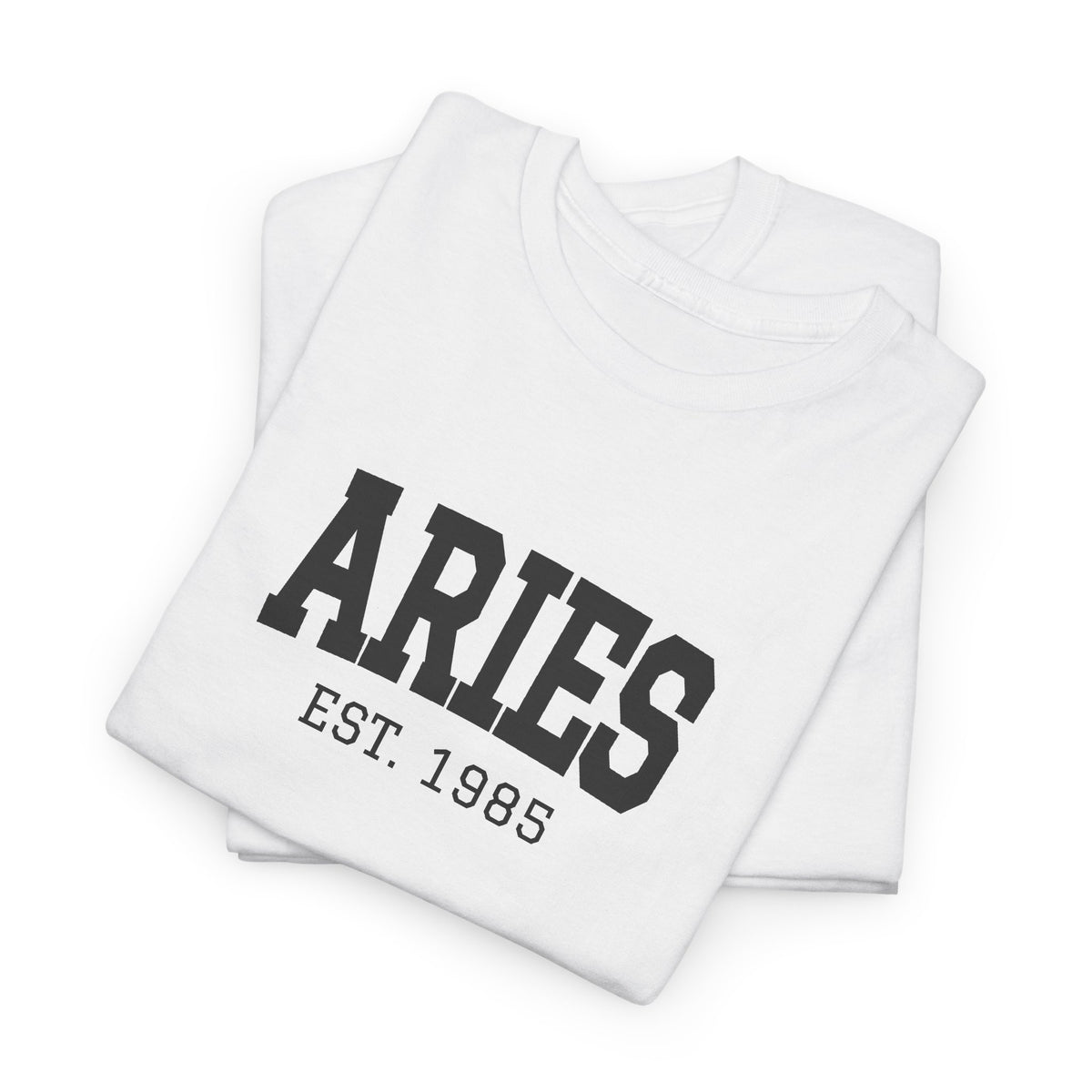 The Zodiac Tee: Aries, Est. Your Year