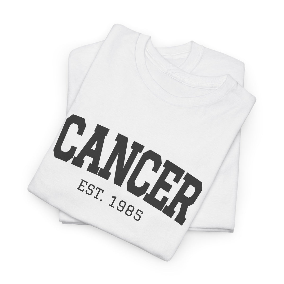 The Zodiac Tee: Cancer, Est. Your Year