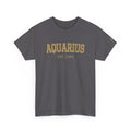 The Zodiac Tee: Aquarius, Est. Your Year