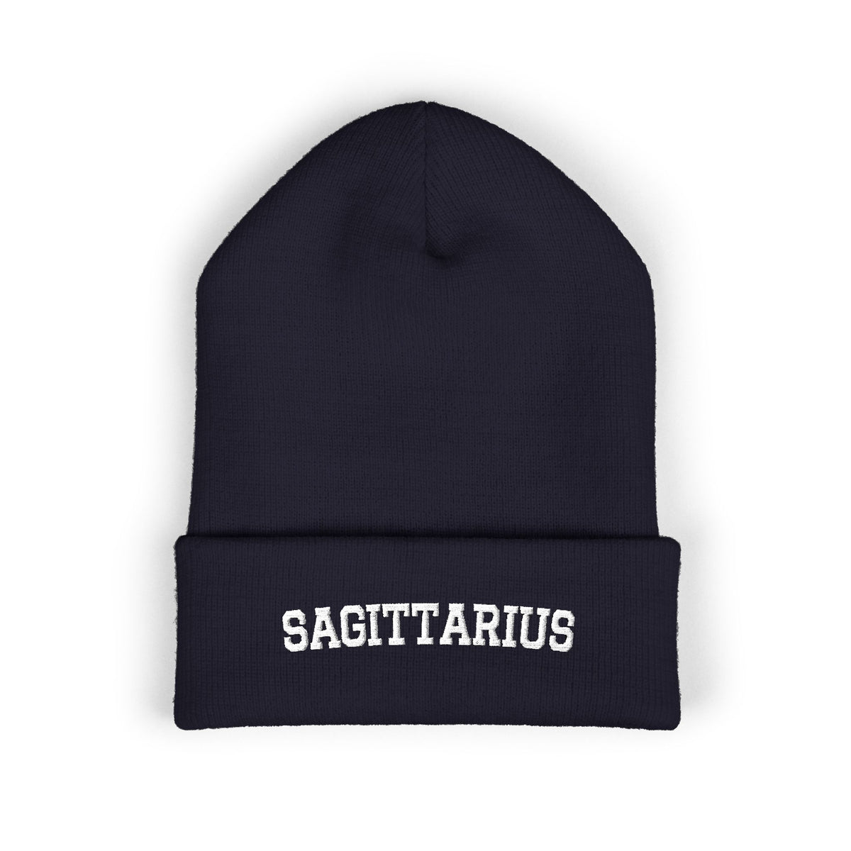 THE ZODIAC BEANIE — SAGITTARIUS — WHITE