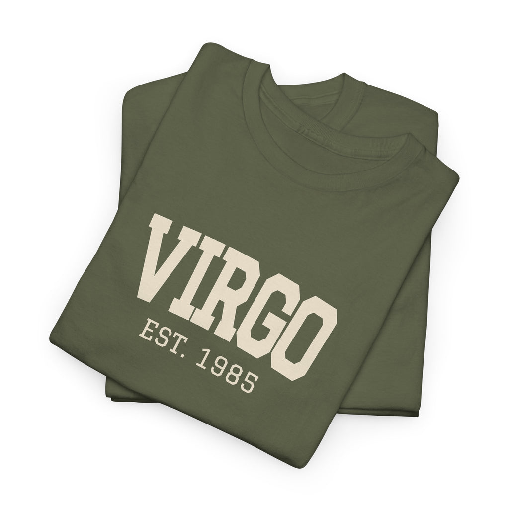 The Zodiac Tee: Virgo, Est. Your Year