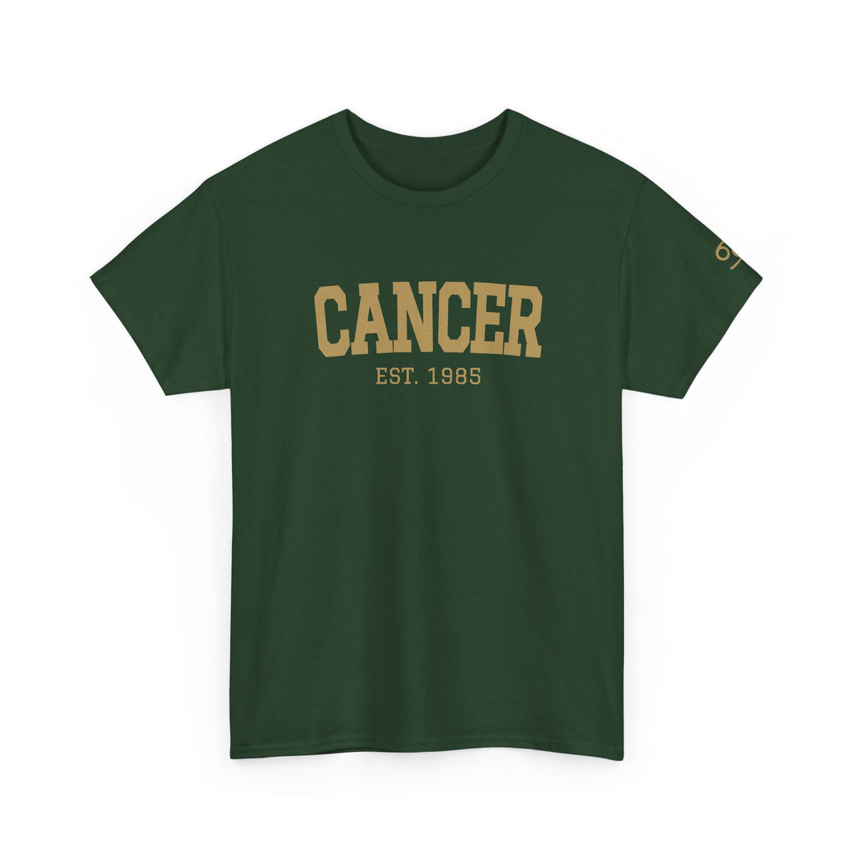 The Zodiac Tee: Cancer, Est. Your Year