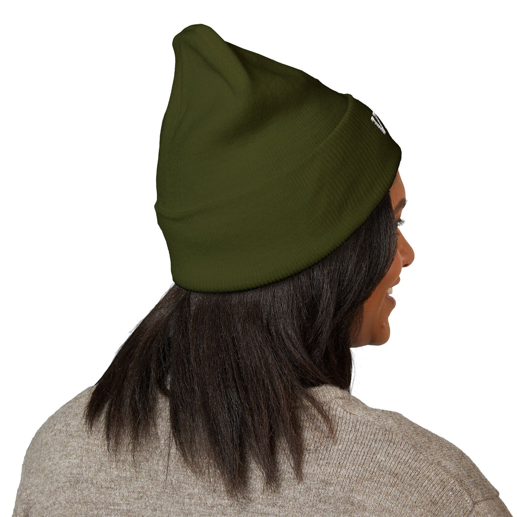 THE ZODIAC BEANIE — VIRGO — WHITE