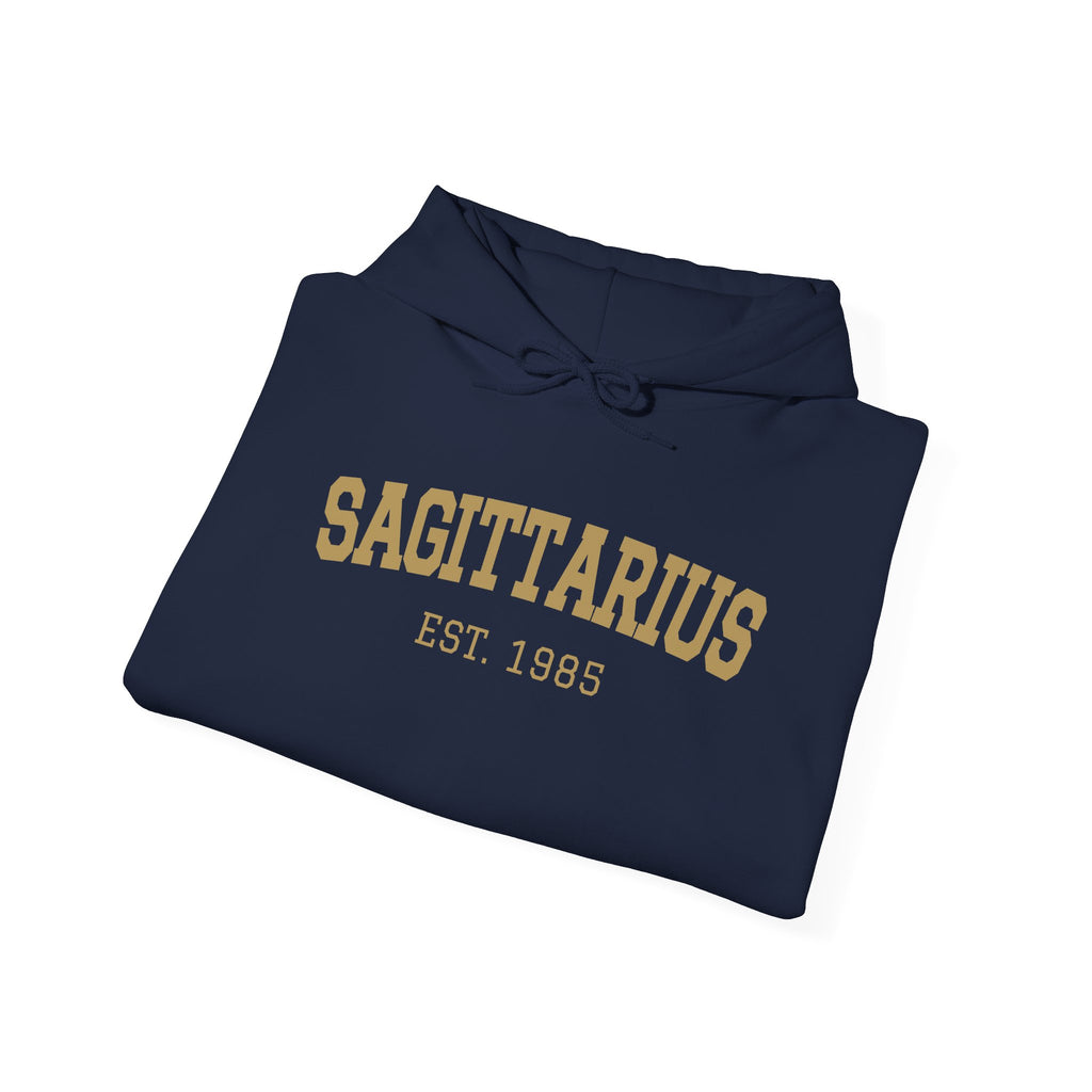 The Zodiac Hoodie: Sagittarius, Est. Your Year