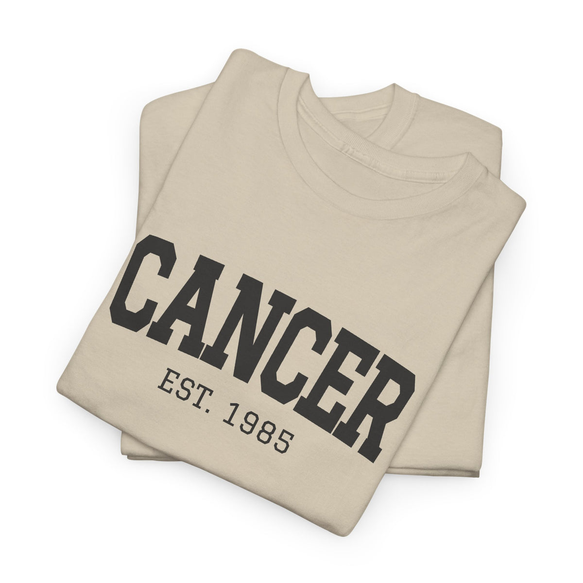The Zodiac Tee: Cancer, Est. Your Year