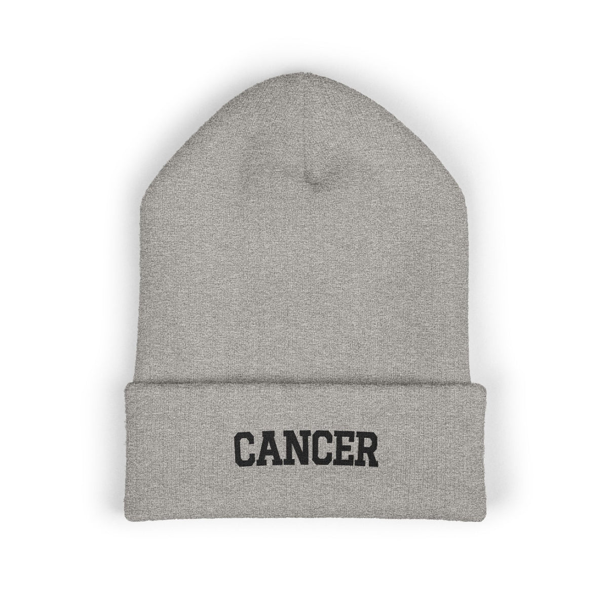 THE ZODIAC BEANIE — CANCER — BLACK