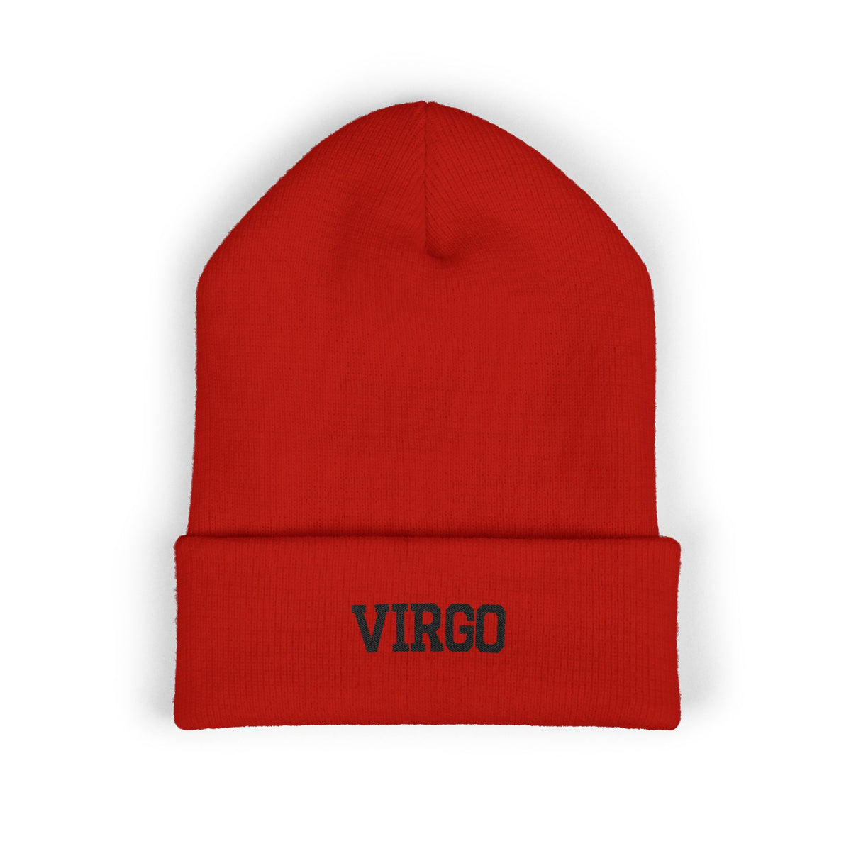 THE ZODIAC BEANIE — VIRGO — BLACK