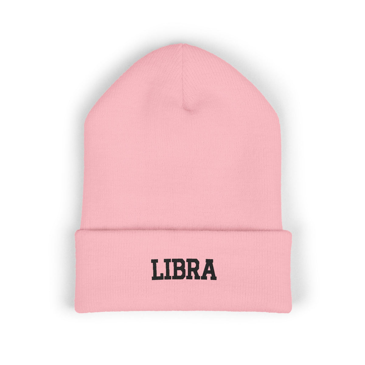 THE ZODIAC BEANIE — LIBRA — BLACK