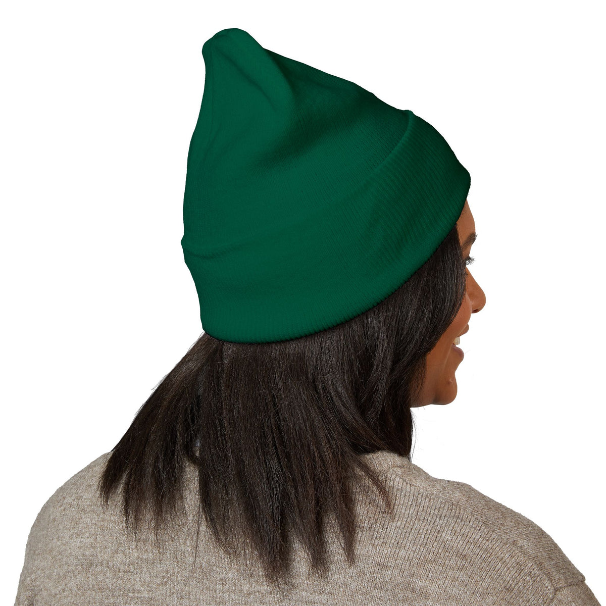 THE ZODIAC GLYPH BEANIE — SAGITTARIUS — WHITE