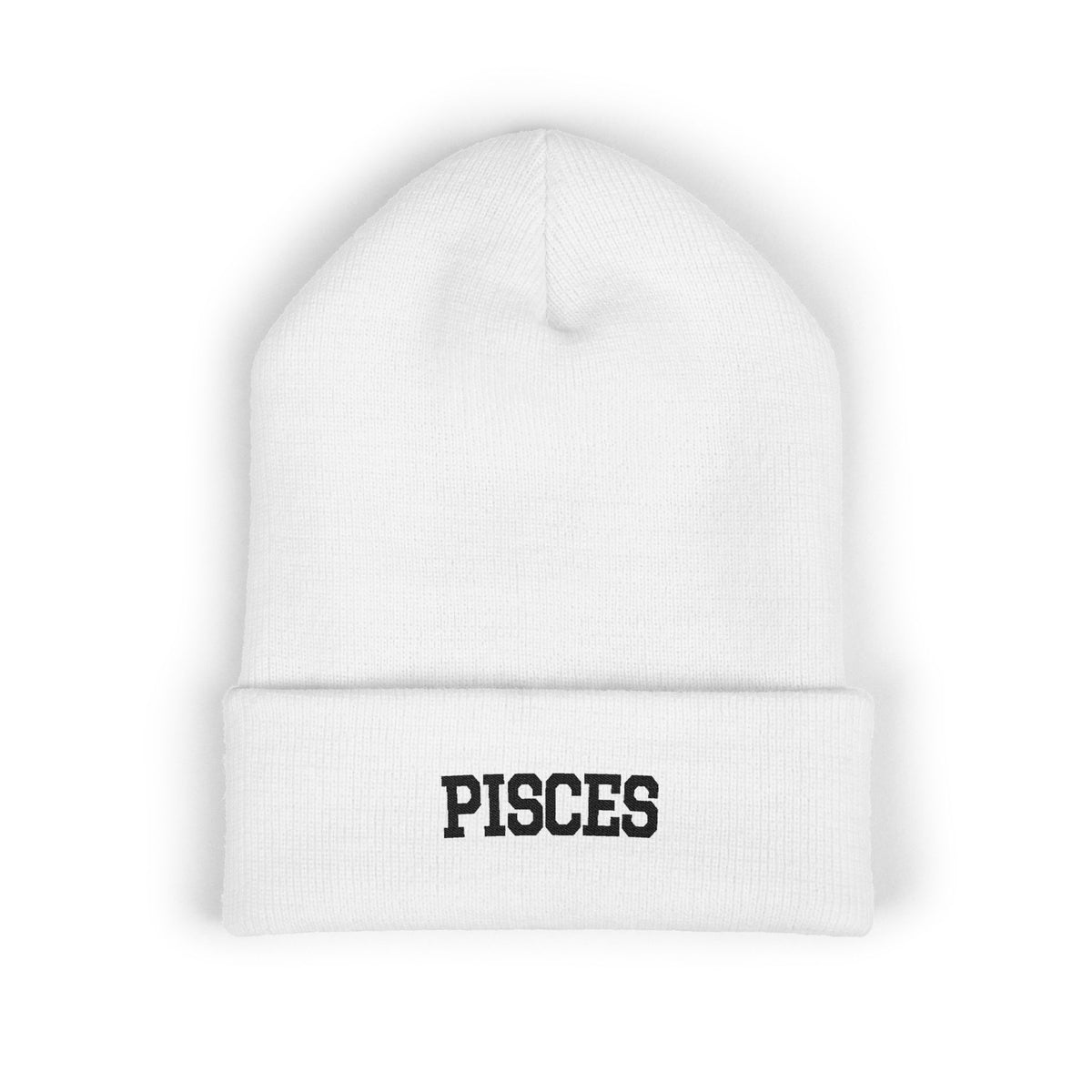 THE ZODIAC BEANIE — PISCES — BLACK