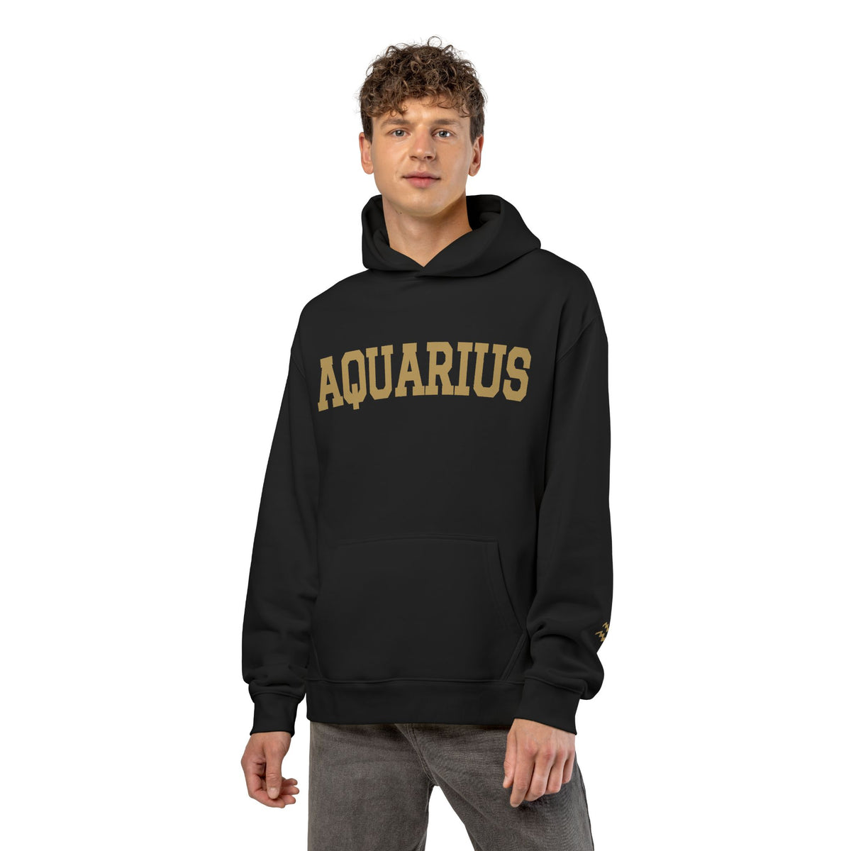 The Zodiac Baggy Hoodie: Aquarius