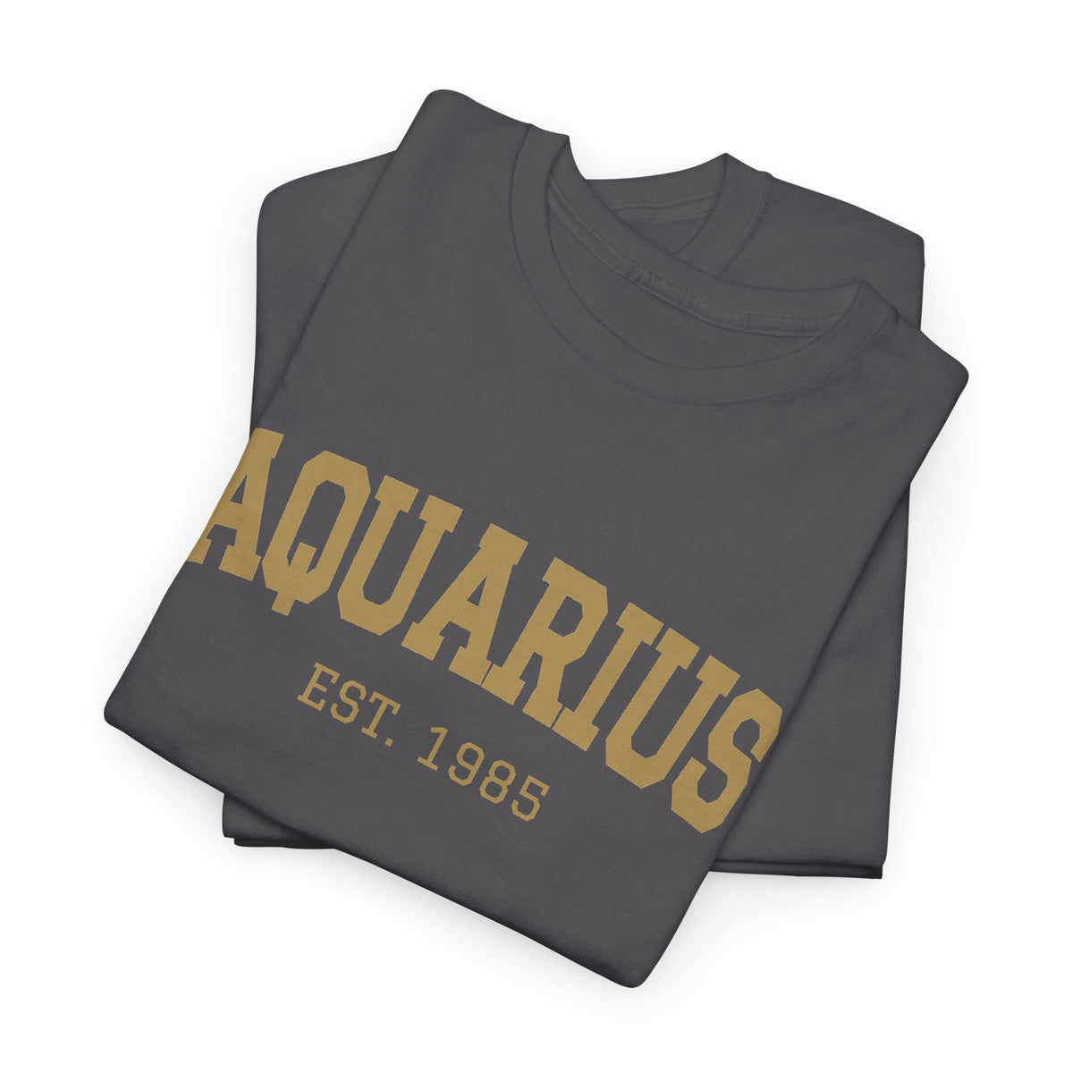 The Zodiac Tee: Aquarius, Est. Your Year