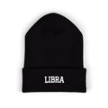THE ZODIAC BEANIE — LIBRA — WHITE