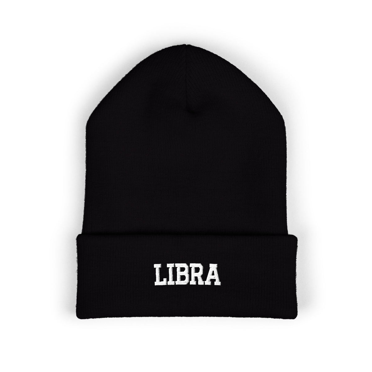 THE ZODIAC BEANIE — LIBRA — WHITE