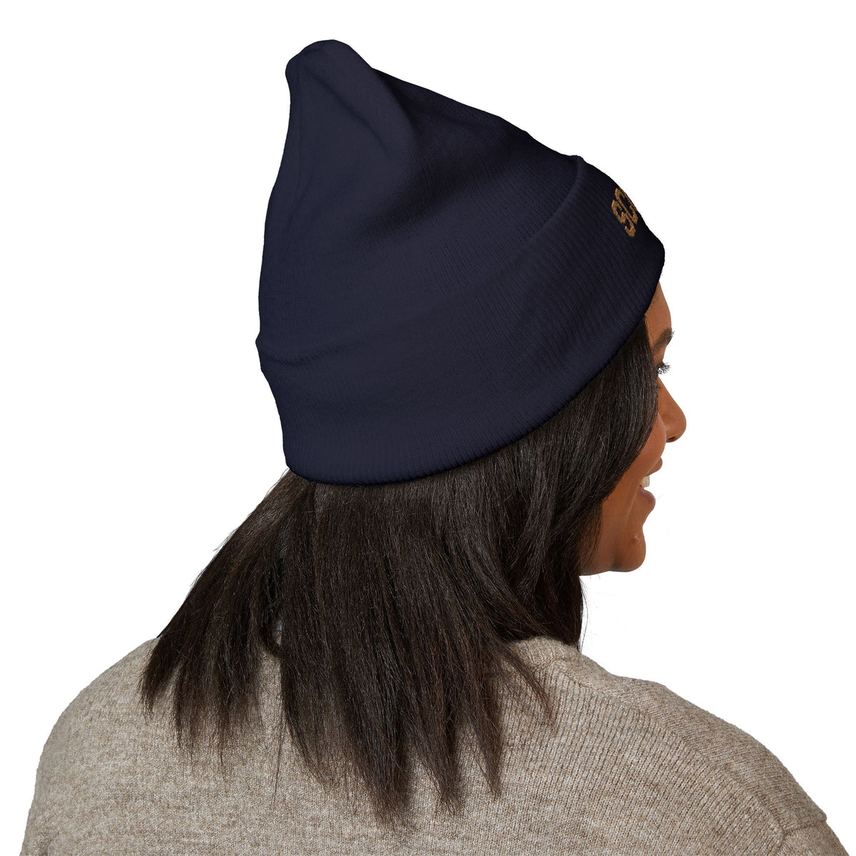 THE ZODIAC BEANIE — SCORPIO — OLD GOLD