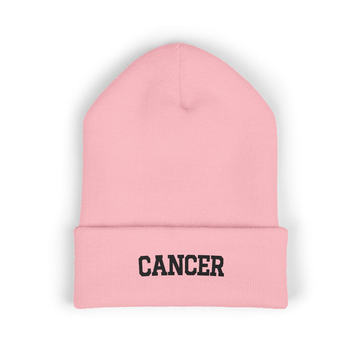 THE ZODIAC BEANIE — CANCER — BLACK