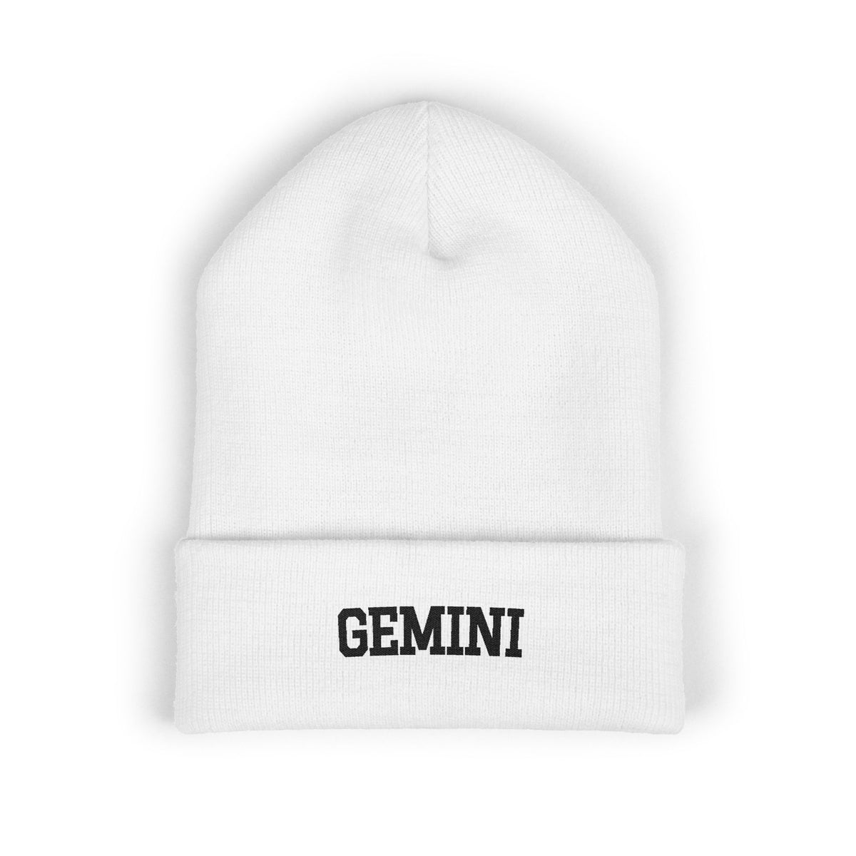 THE ZODIAC BEANIE — GEMINI — BLACK