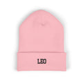 THE ZODIAC BEANIE — LEO — BLACK