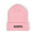 THE ZODIAC BEANIE — SCORPIO — BLACK