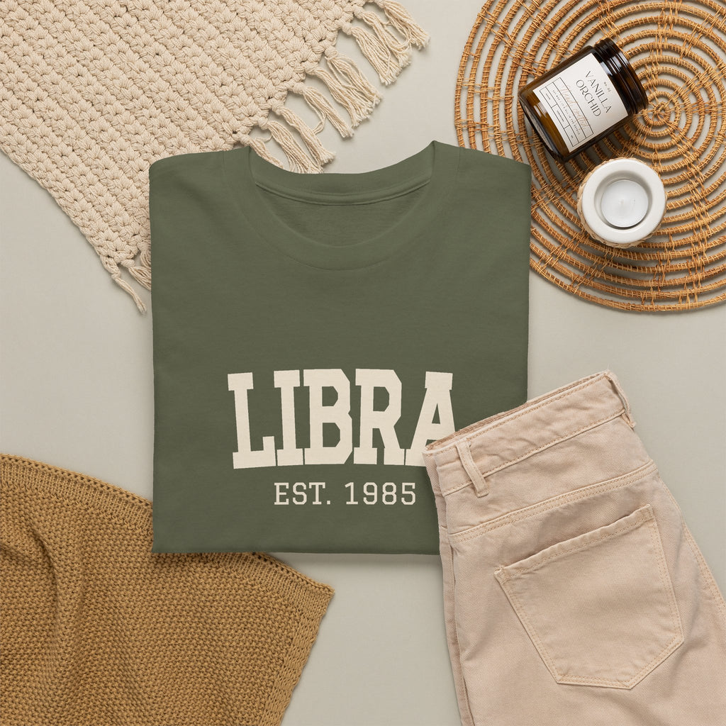 The Zodiac Tee: Libra, Est. Your Year