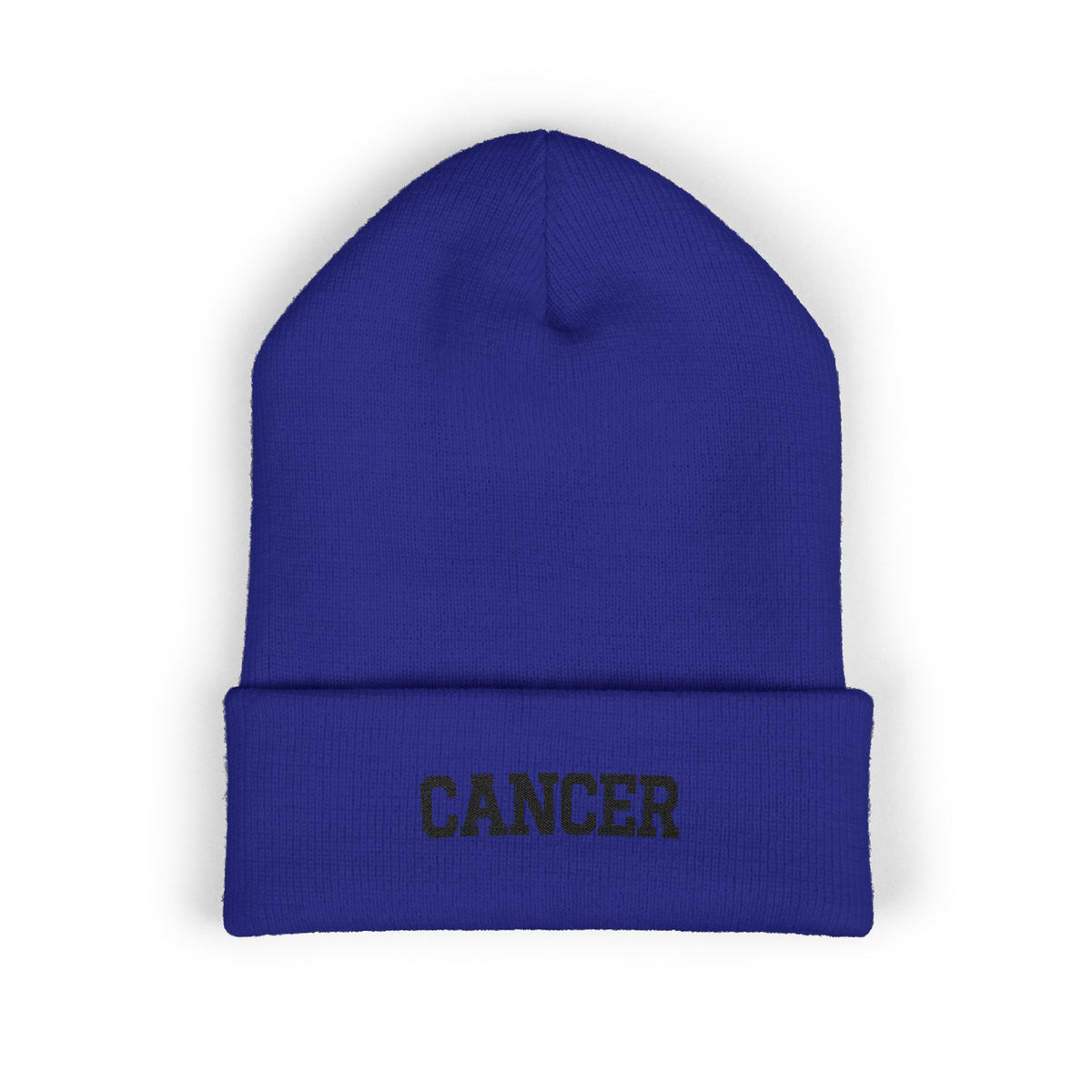 THE ZODIAC BEANIE — CANCER — BLACK