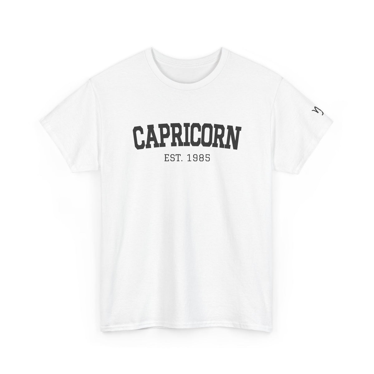 The Zodiac Tee: Capricorn, Est. Your Year
