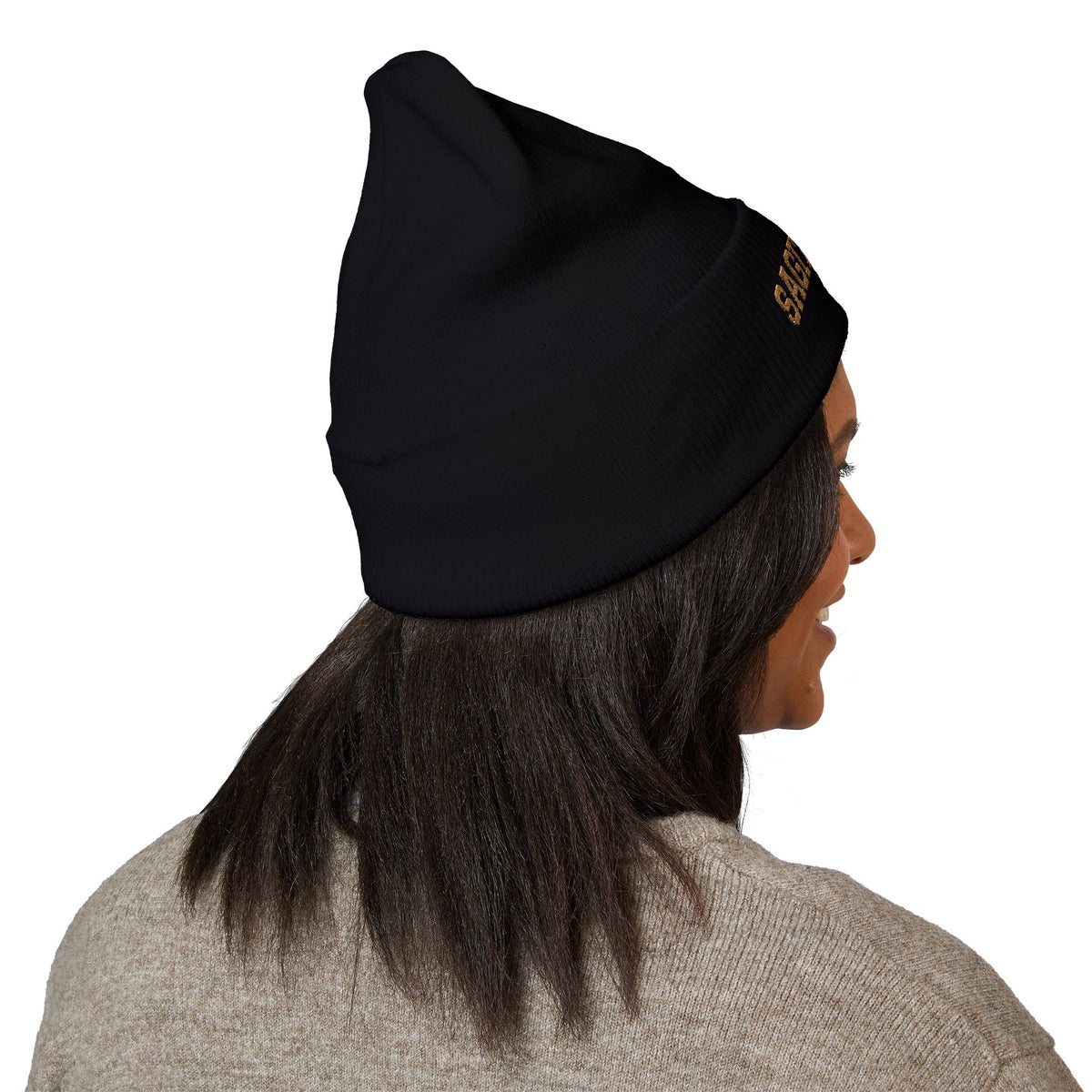 THE ZODIAC BEANIE — SAGITTARIUS — OLD GOLD