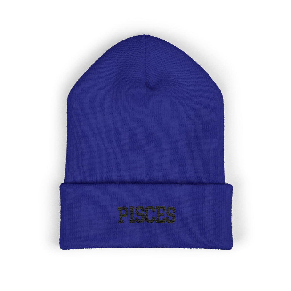 THE ZODIAC BEANIE — PISCES — BLACK