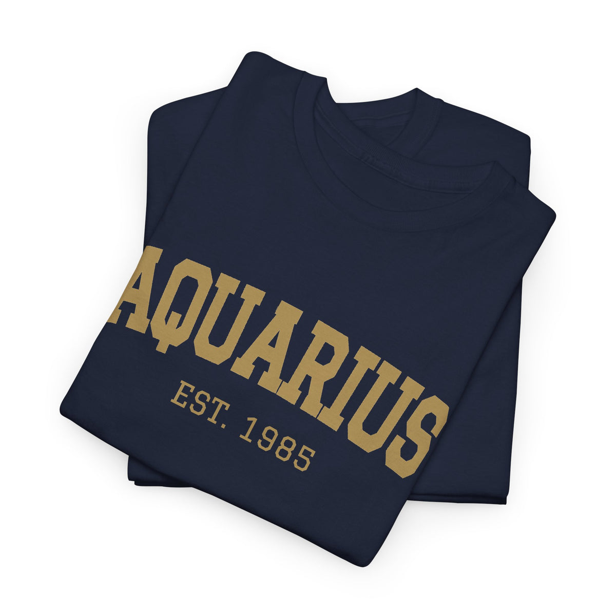 The Zodiac Tee: Aquarius, Est. Your Year