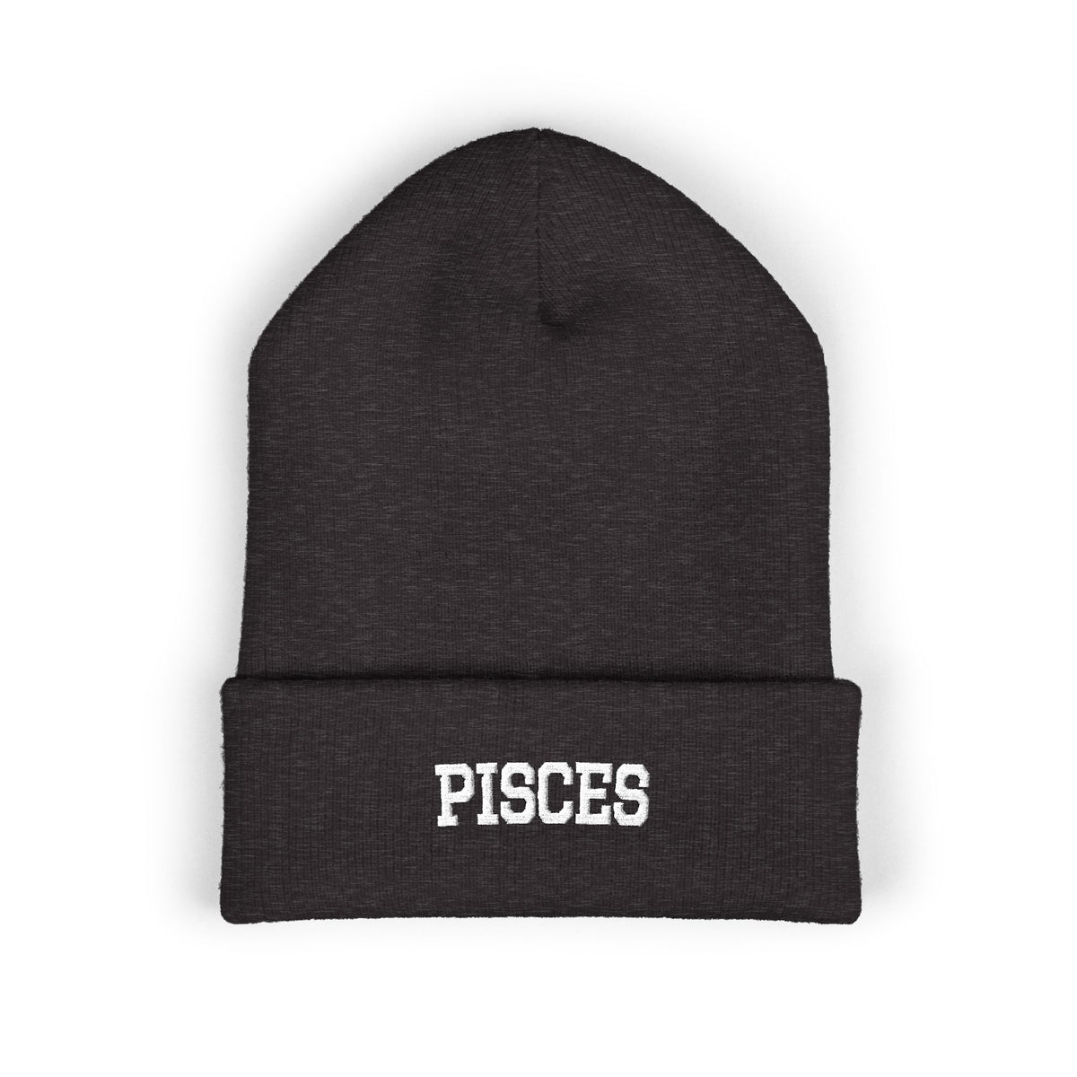 THE ZODIAC BEANIE — PISCES — WHITE