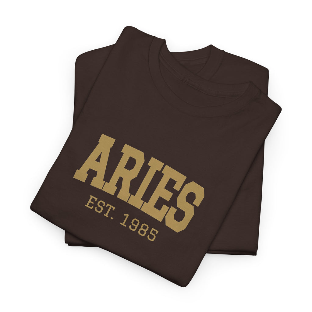 The Zodiac Tee: Aries, Est. Your Year