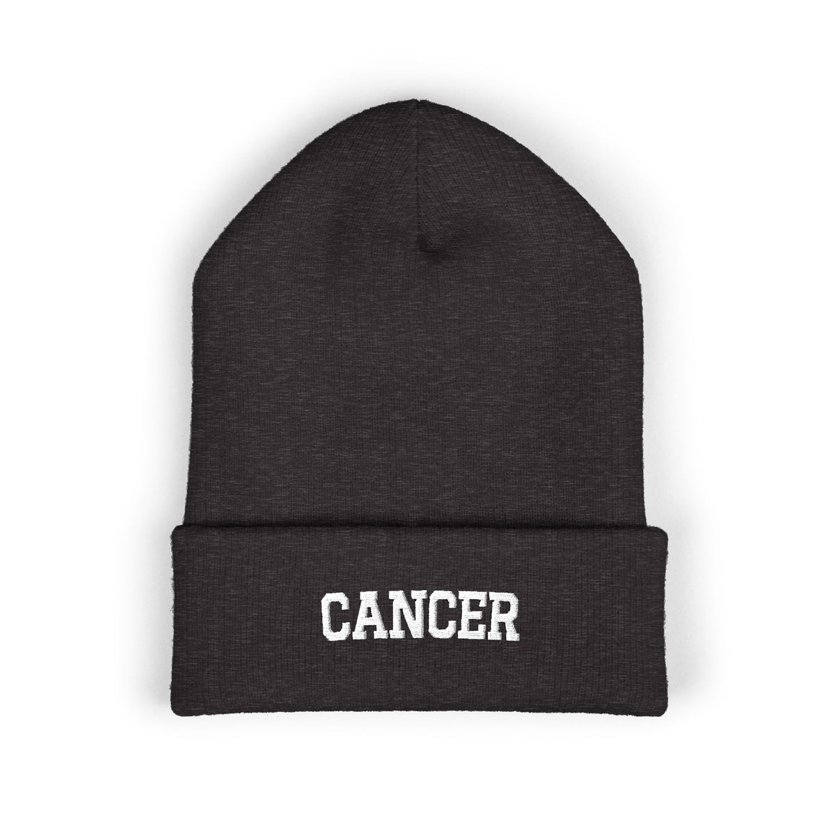 THE ZODIAC BEANIE — CANCER — WHITE