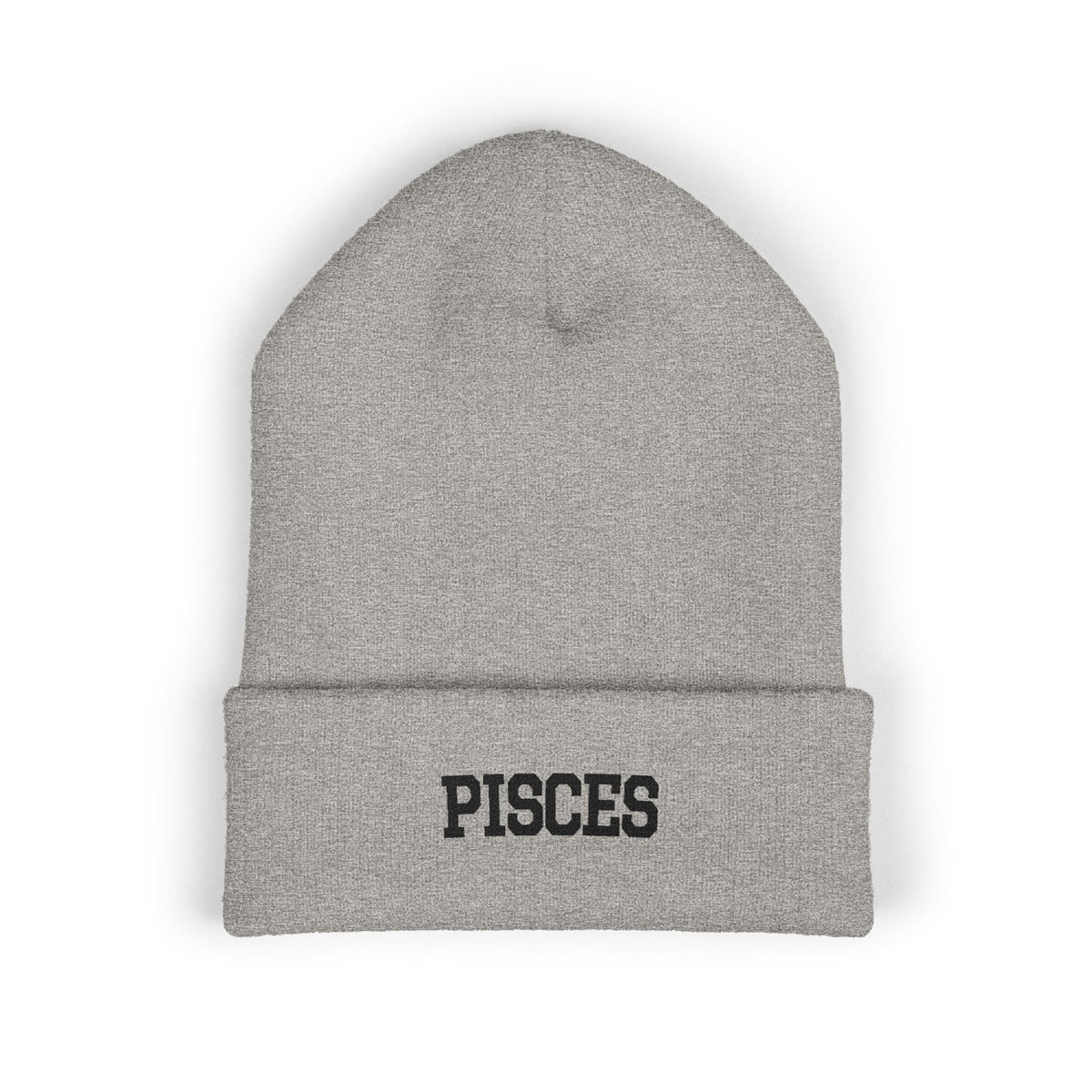THE ZODIAC BEANIE — PISCES — BLACK
