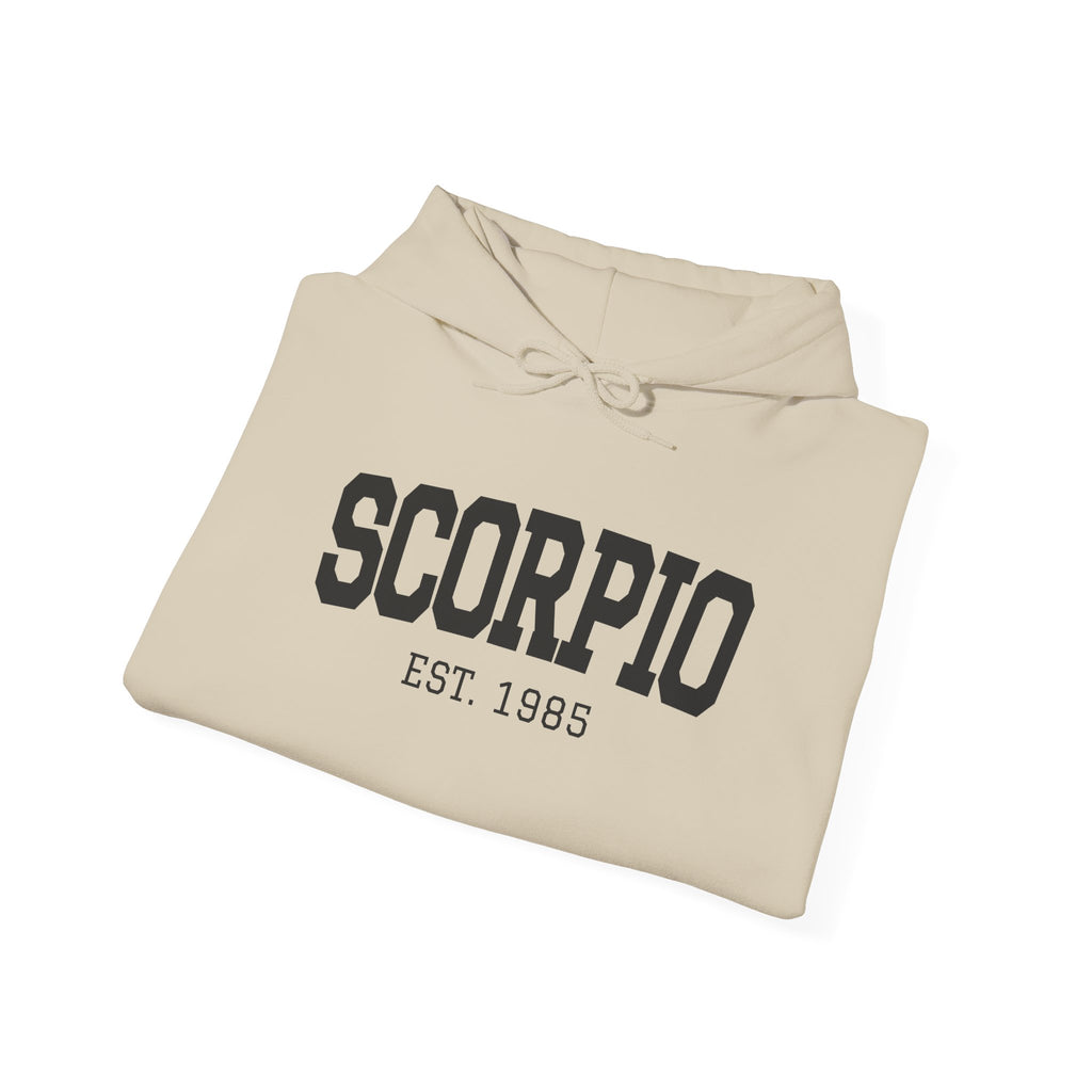 The Zodiac Hoodie: Scorpio, Est. Your Year