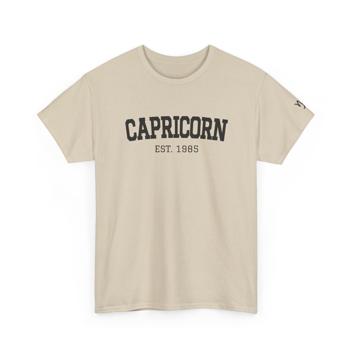 The Zodiac Tee: Capricorn, Est. Your Year