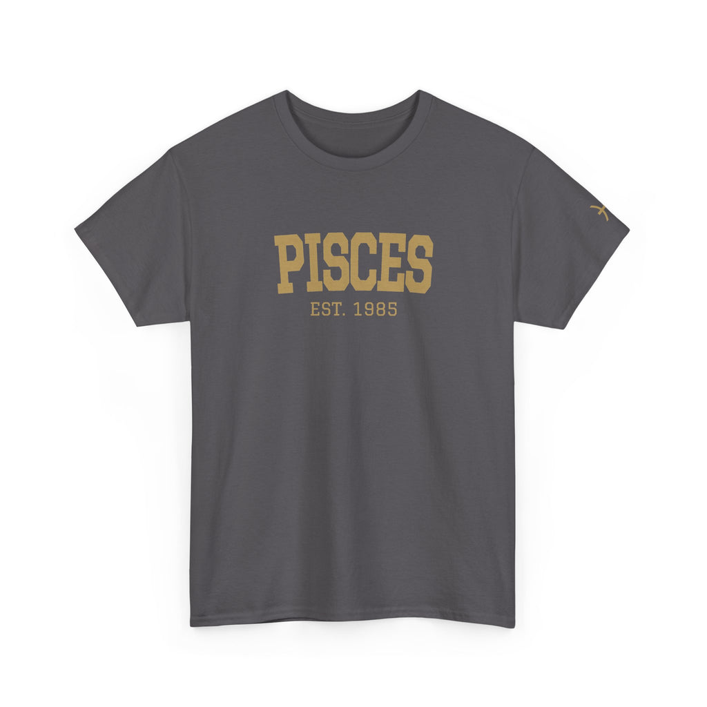 The Zodiac Tee: Pisces, Est. Your Year