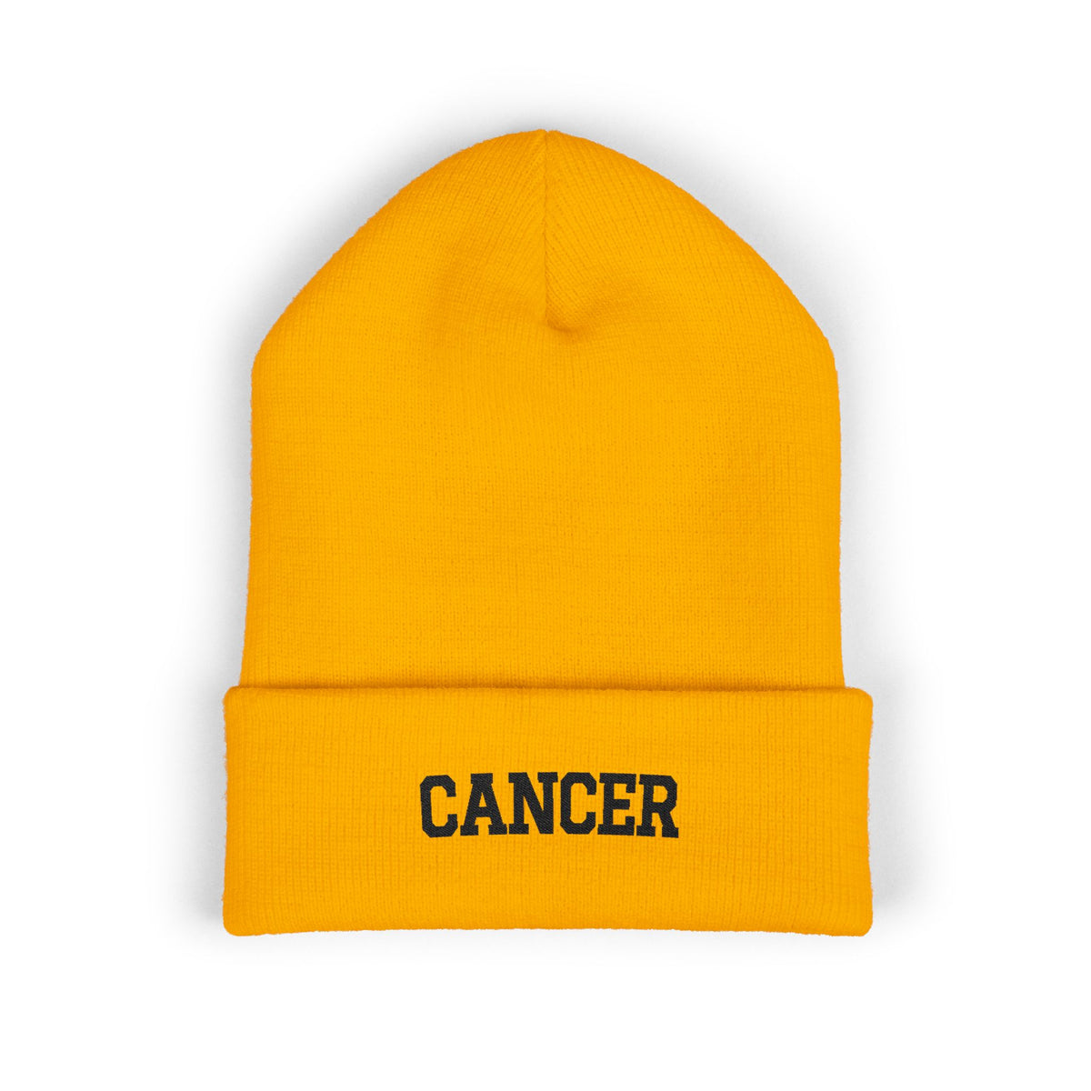 THE ZODIAC BEANIE — CANCER — BLACK