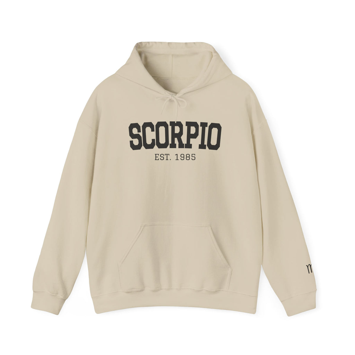 The Zodiac Hoodie: Scorpio, Est. Your Year