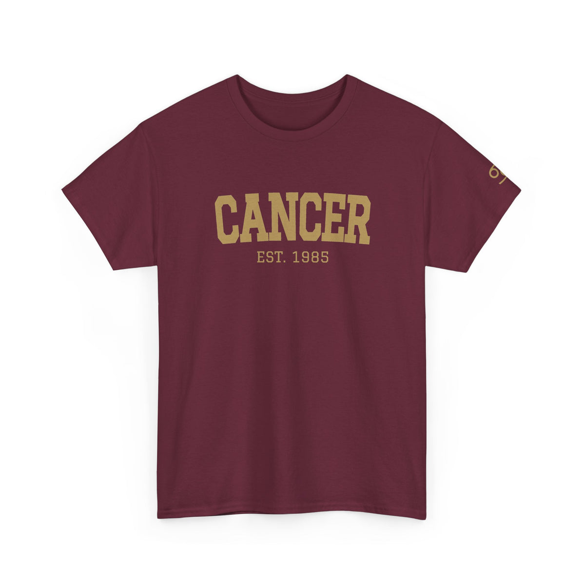 The Zodiac Tee: Cancer, Est. Your Year