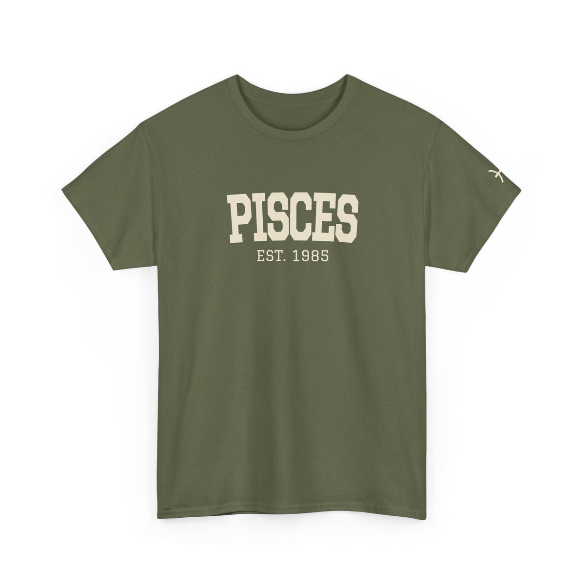The Zodiac Tee: Pisces, Est. Your Year