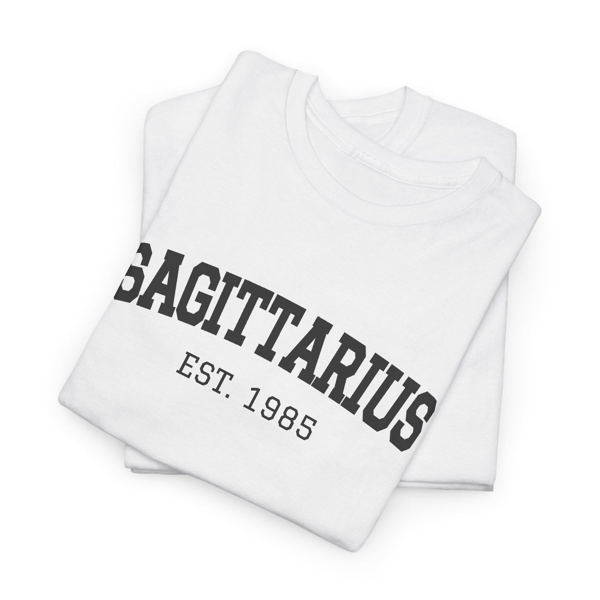 The Zodiac Tee: Sagittarius, Est. Your Year