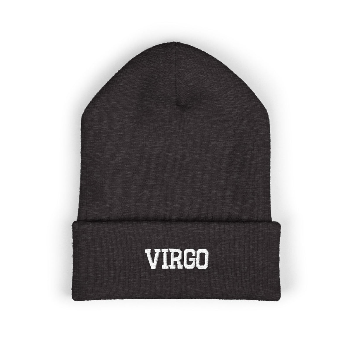THE ZODIAC BEANIE — VIRGO — WHITE